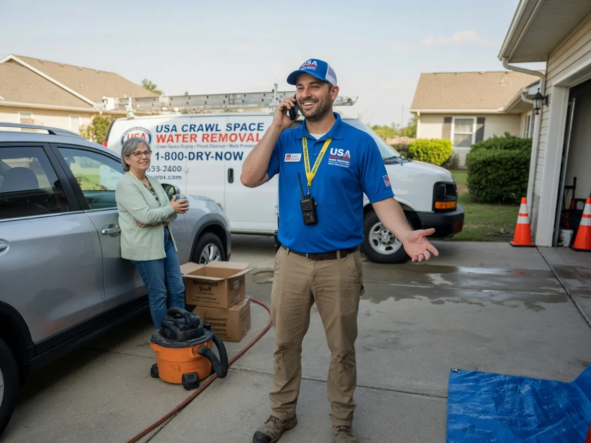 Crawl Space Water Removal Ellerslie, MD FAQs
